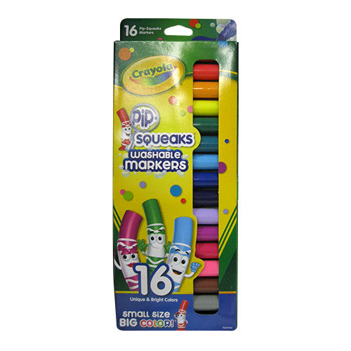 Crayola Pip-Squeaks Washable Markers - 16/Pack